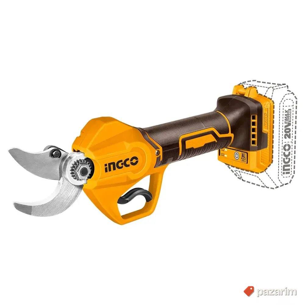 INGCO Aku makaze za orezivanje 20V 0-30mm SOLO (CSSLI20308) 1