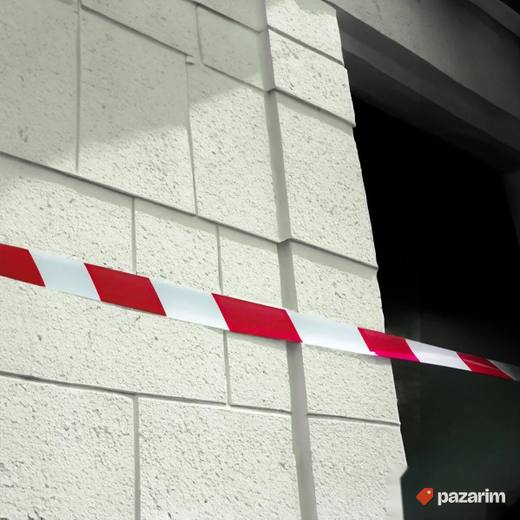 Samolepljiva Traka za Obeležavanje radova i Upozorenja 25m