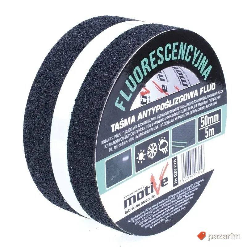 Motive Protivklizna Traka Fluo (Svetleća u mraku) 50mm x 5m 1