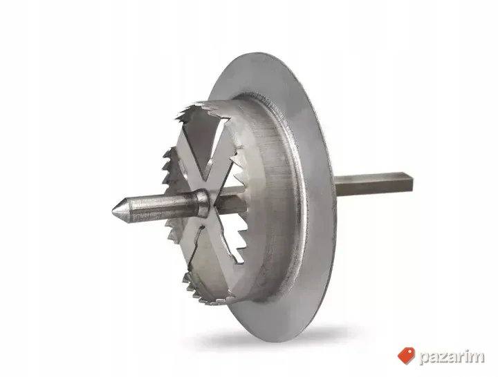 Metalna Kruna Bušač Rezač za Stiropor i Kamenu Vunu 65 mm 1