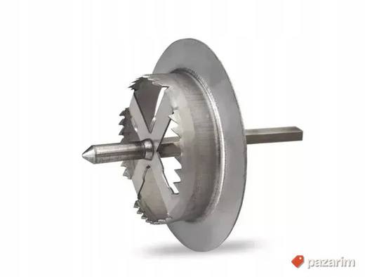 Metalna Kruna Bušač Rezač za Stiropor i Kamenu Vunu 65 mm