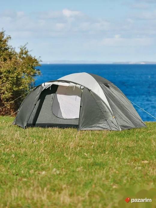 Kamperski Sator za 4Osobe sa gumiranim Patosem Kamperski Set