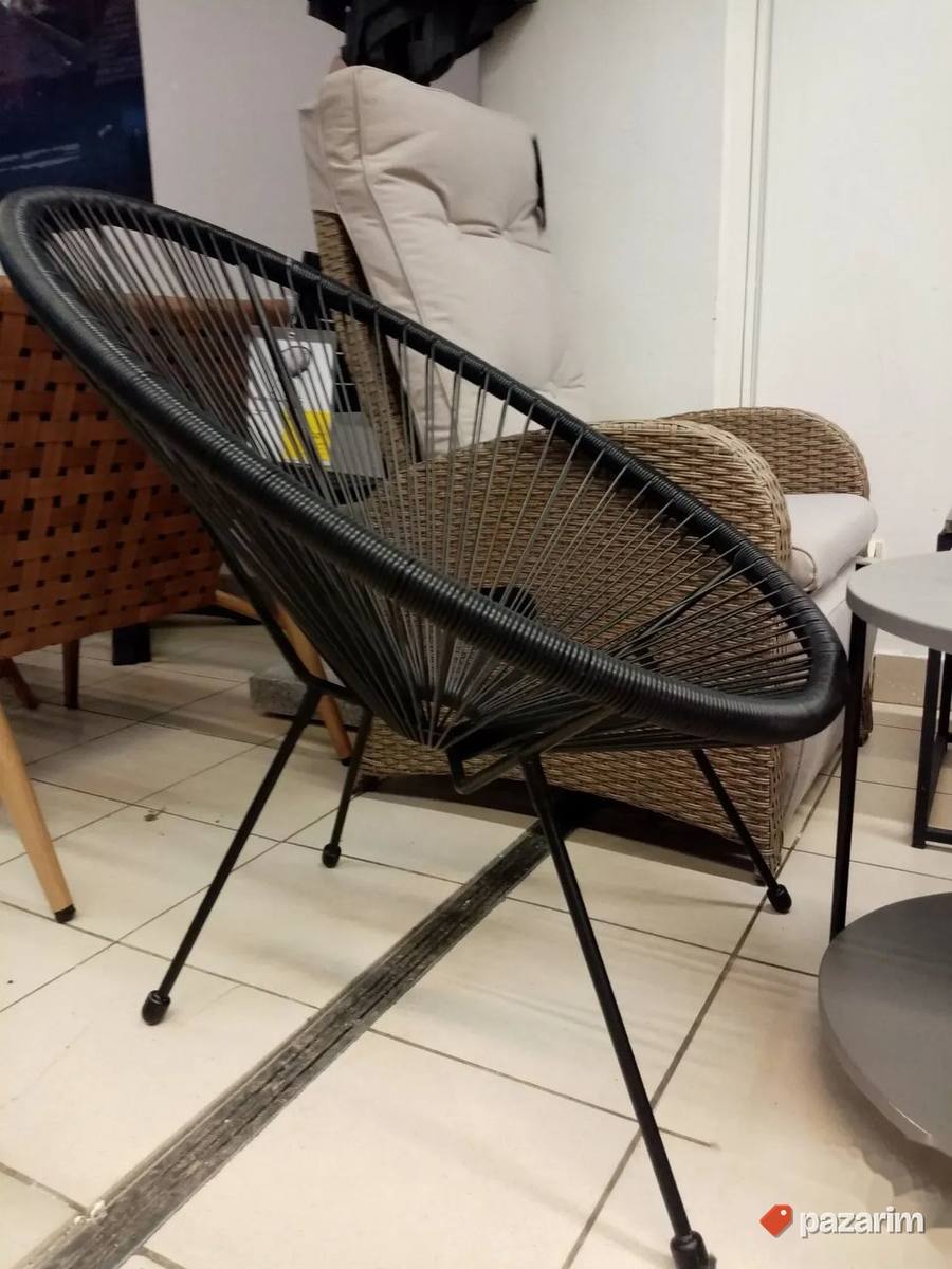 Lounge Crna Stolica NOVA Stolica za Terasu i Bastu 5