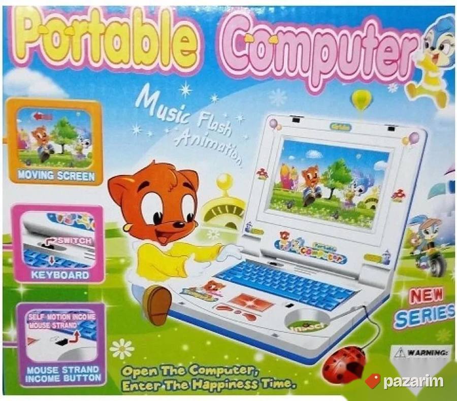 Muzicki Laptop za Decu Spajdermen Laptop Igrac 4