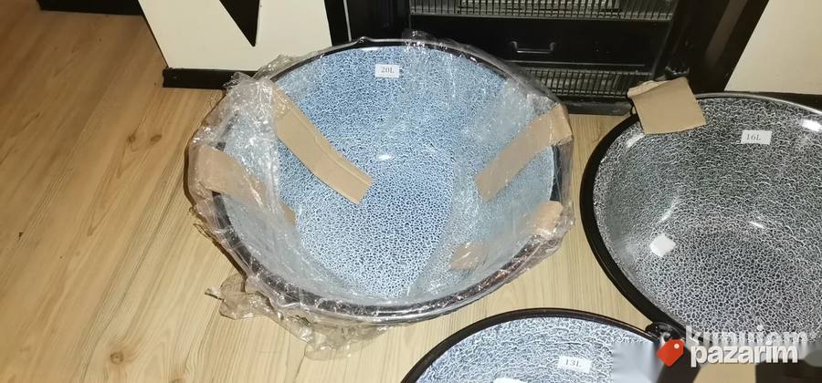 Emajlirani Kotlici 10,13,16,20L Nozice Novo Akcija 2