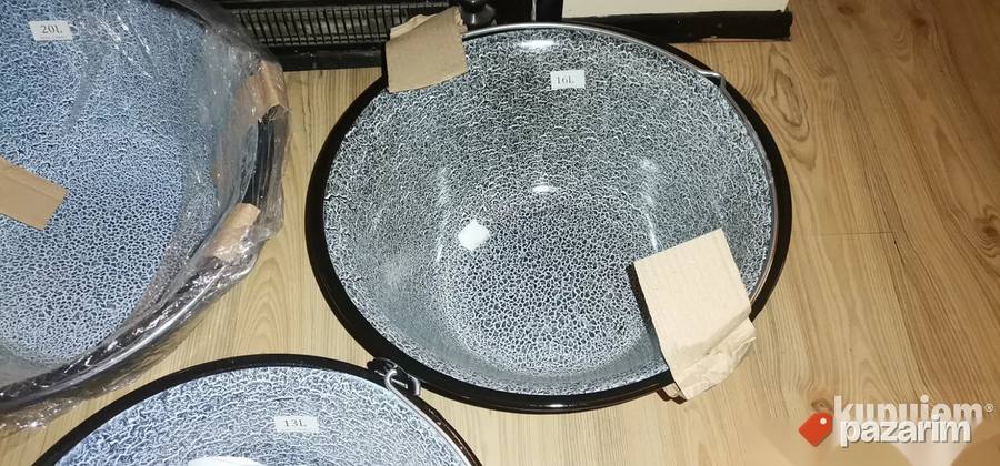 Emajlirani Kotlici 10,13,16,20L Nozice Novo Akcija 3