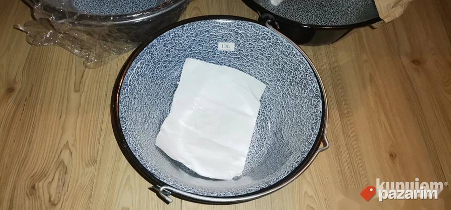 Emajlirani Kotlici 10,13,16,20L Nozice Novo Akcija 4