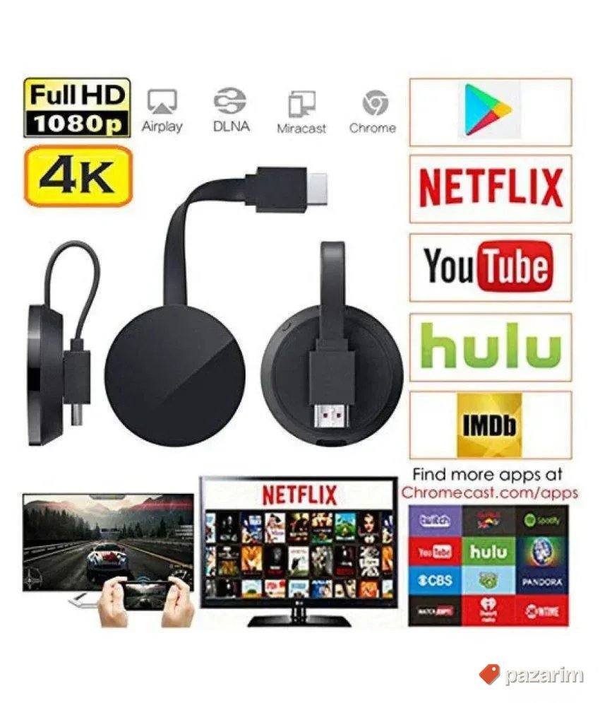 Chromecast google 4k ultra Novo 1