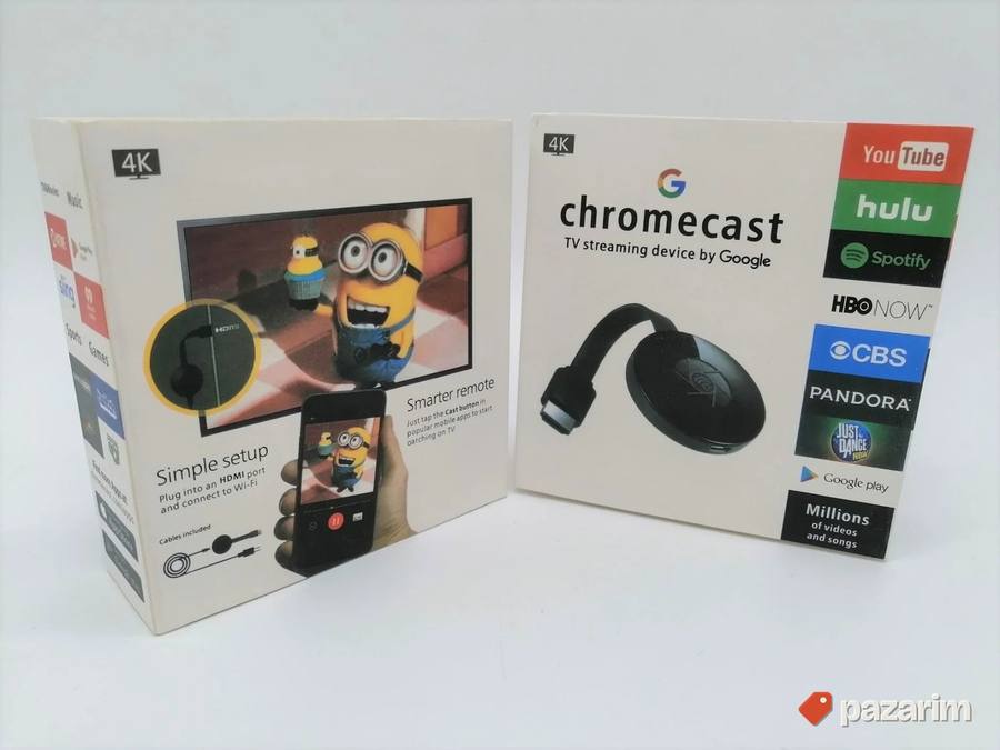 Chromecast google 4k ultra Novo 2