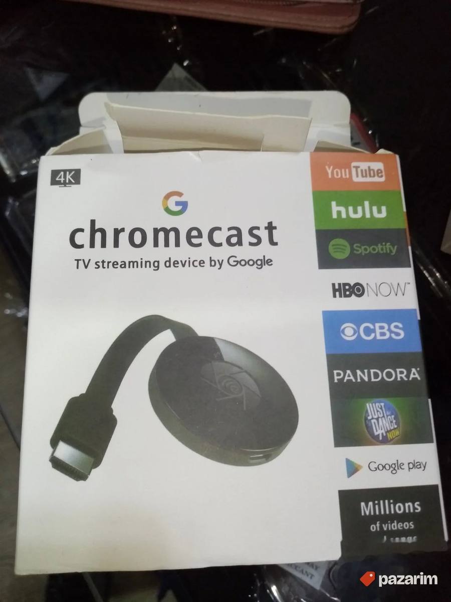 Chromecast google 4k ultra Novo 6