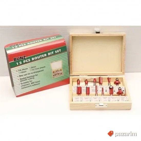 Frejzeri za drvo Set 12kom Oberfrezer Makita 6mm Novo Akcija 4