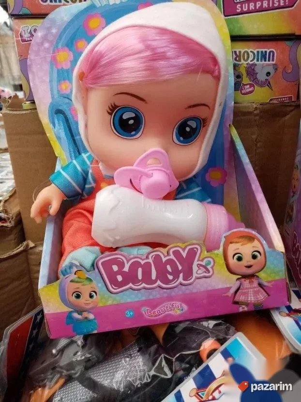 Placljive Bebe 20cm Cry Baby 3