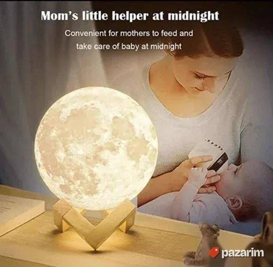 Mesec Lampa NOVA 3D Sobna Lampa MOON Lamp AKCIJA 2