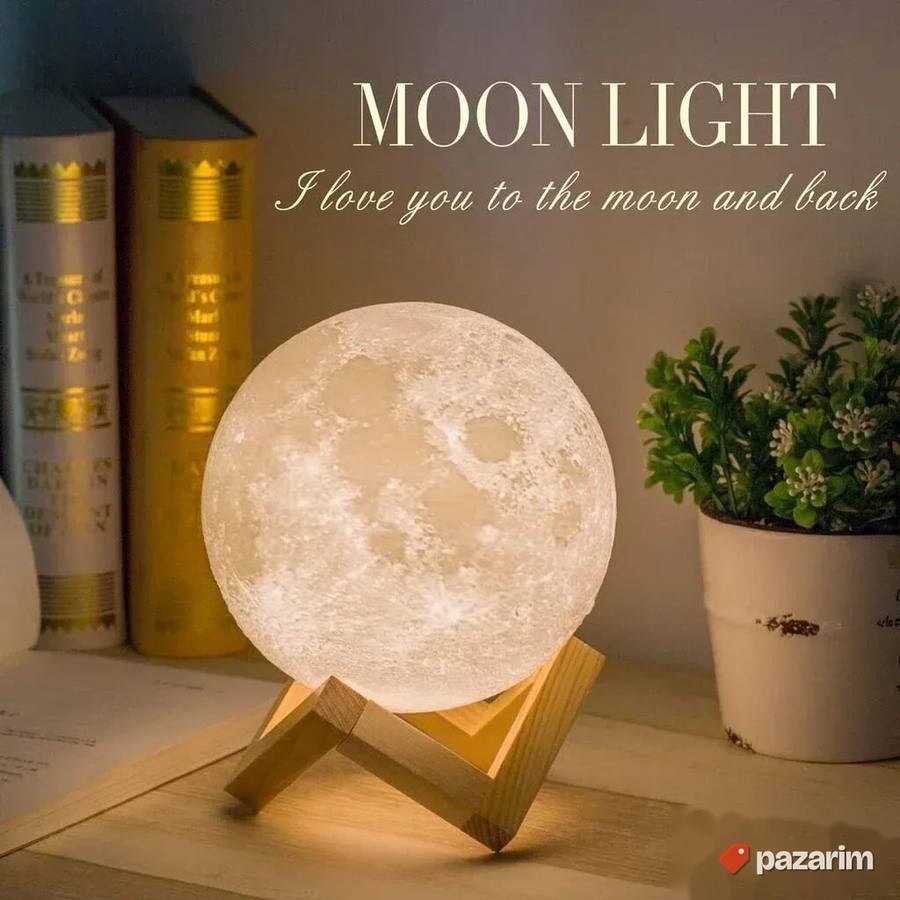 Mesec Lampa NOVA 3D Sobna Lampa MOON Lamp AKCIJA 3