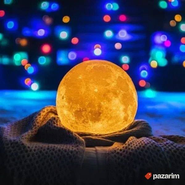 Mesec Lampa NOVA 3D Sobna Lampa MOON Lamp AKCIJA 4