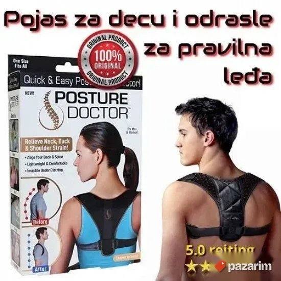 Pojas za Kicmu NOV Uklanja Bolove i Ispravlja Ledja AKCIJA 3
