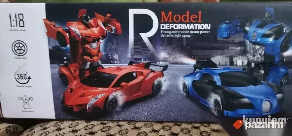 Auto Na Daljinski Transormers Vise modela Novo 1