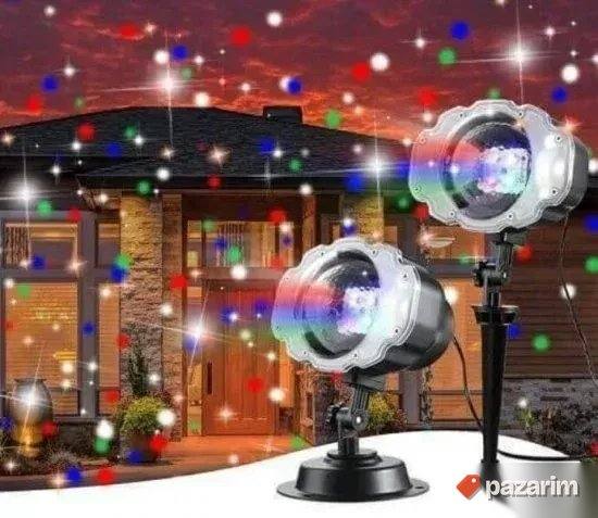 LED Projektor Snezne Pahulje 4