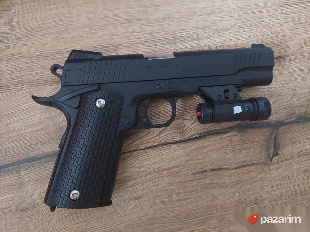 Metalni Pistolj Igracka Za Decu Desert Warrior 1
