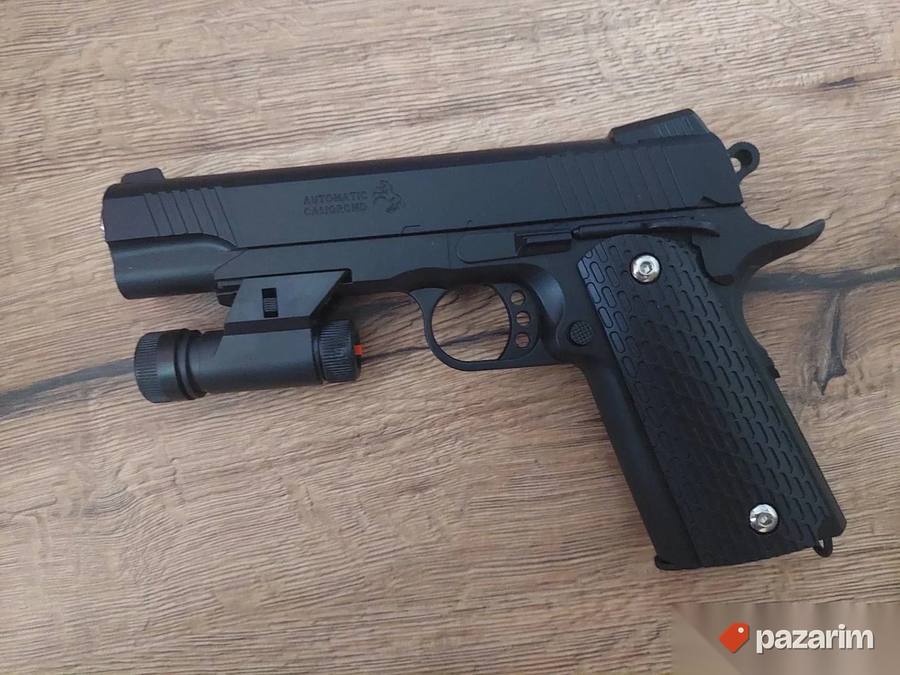 Metalni Pistolj Igracka Za Decu Desert Warrior 2