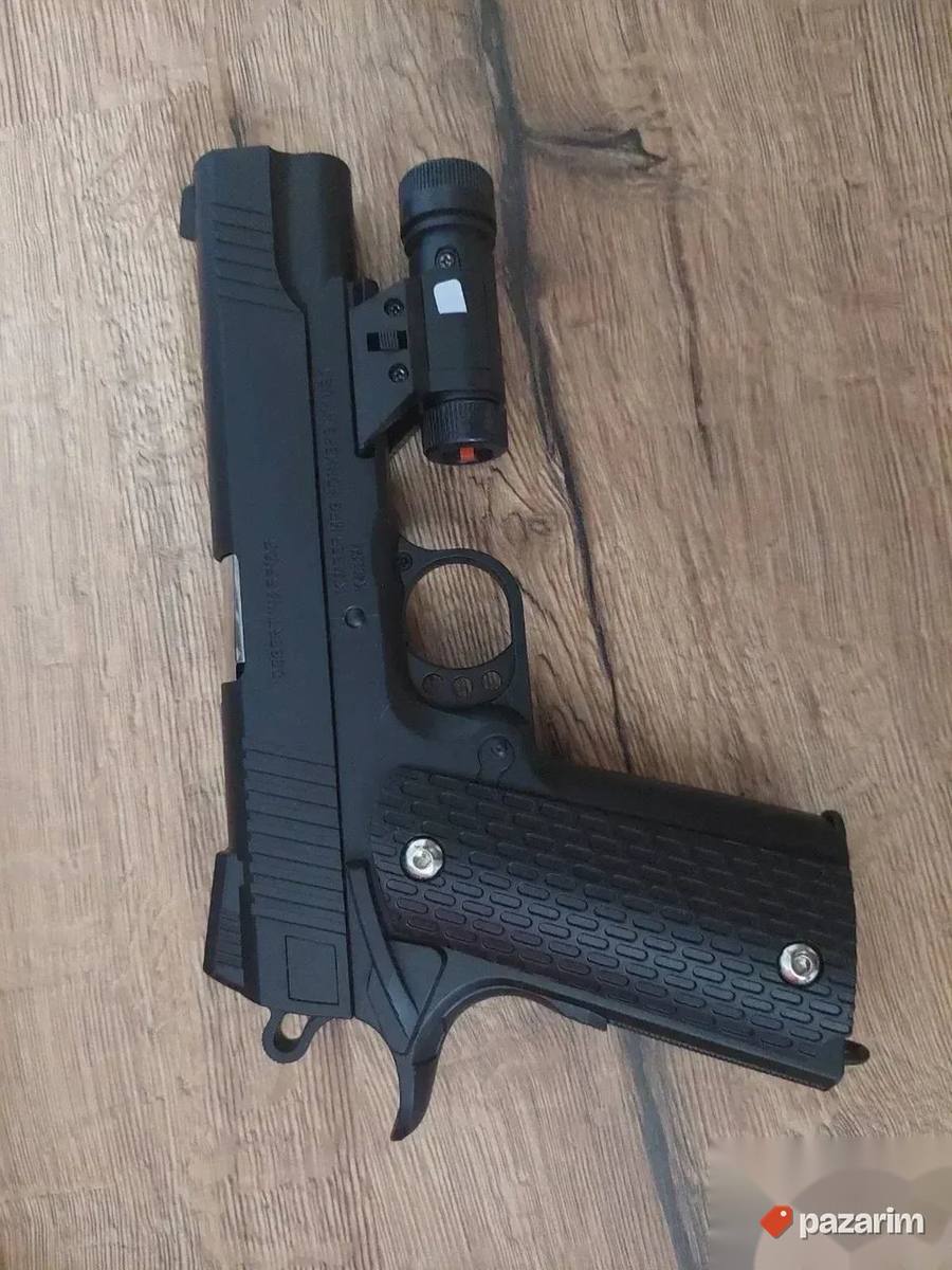 Metalni Pistolj Igracka Za Decu Desert Warrior 3