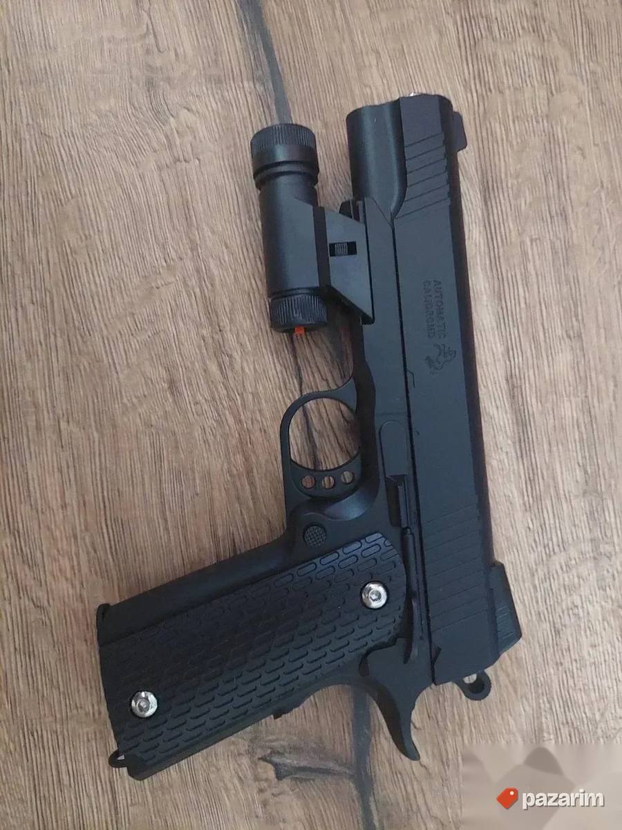 Metalni Pistolj Igracka Za Decu Desert Warrior 4