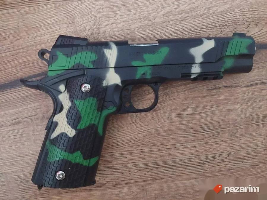 Metalni Pistolj Igracka Za Decu Desert Warrior 6
