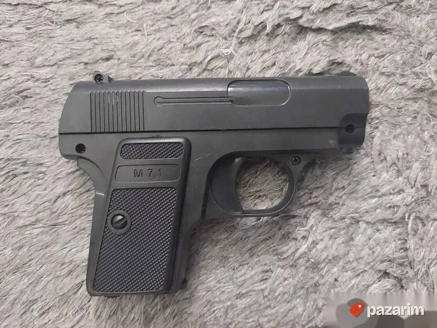 Metalni Pistolj Igracka Za Decu Desert Warrior 7