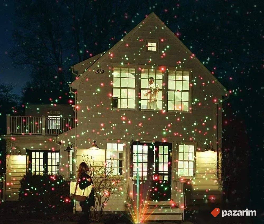 LED Snezni Projektor NOV Projektor za Sneg RGB AKCIJA 1