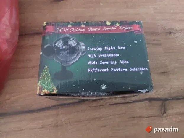 LED Snezni Projektor NOV Projektor za Sneg RGB AKCIJA 7