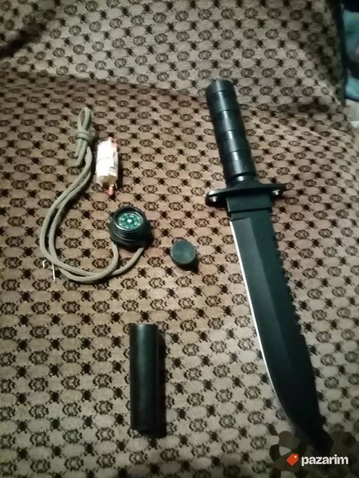 Rambo First Blood Crni Metalni Noz NOV AKCIJA