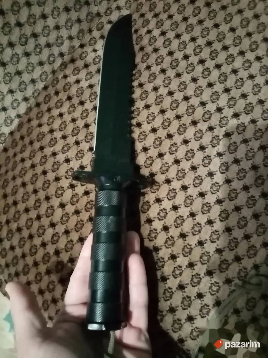 Rambo First Blood Crni Metalni Noz NOV AKCIJA 5