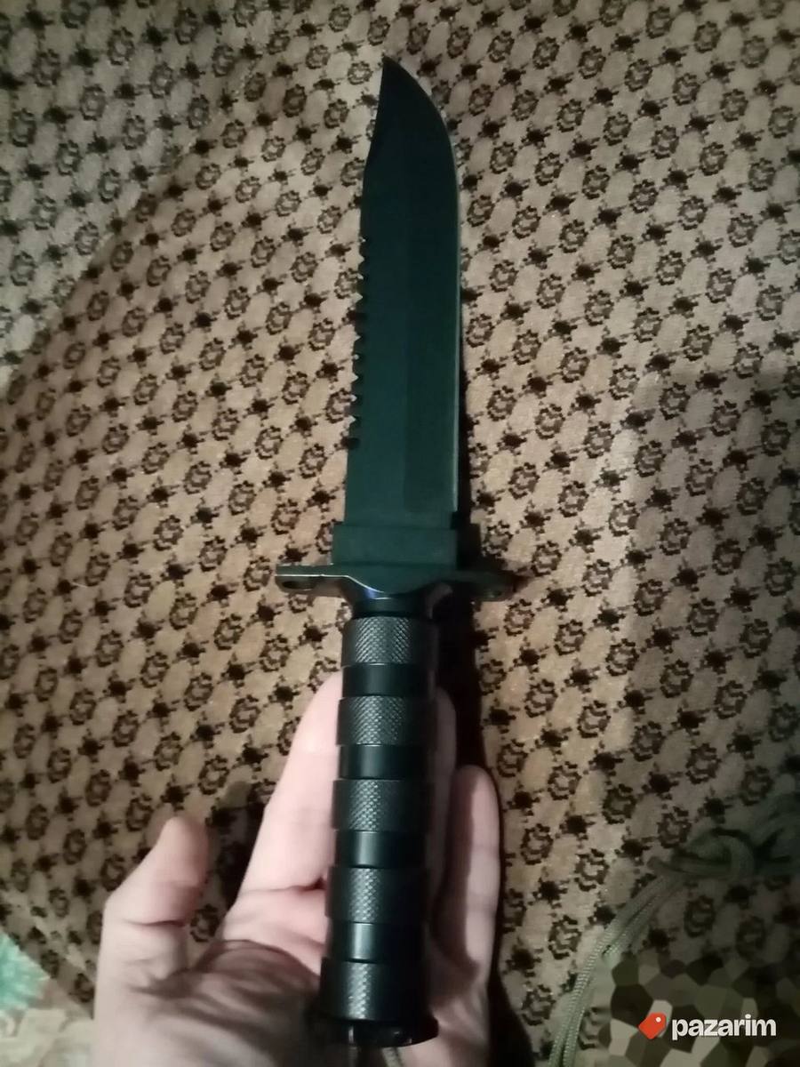 Rambo First Blood Crni Metalni Noz NOV AKCIJA 6