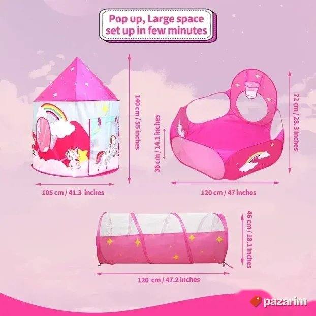 Bazen Tunel Sator NOVO Model 2023 Pop-Up Sistem 6