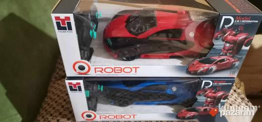 NOV Auto Robot TOP Transformers na Daljinski Vodena Magla