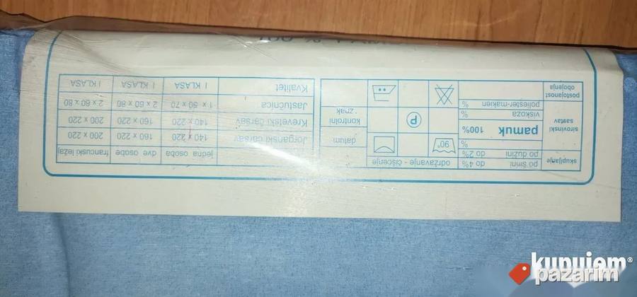 100% Pamucne Posteljine Vise Modela i Dimenzija Novo 4
