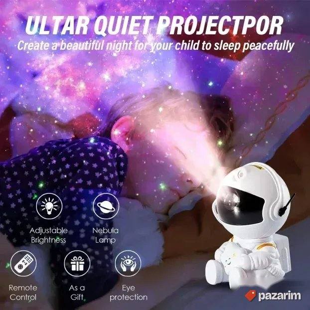 Projektor Galaksija Astronaut NOV Zvezdano Nebo 7