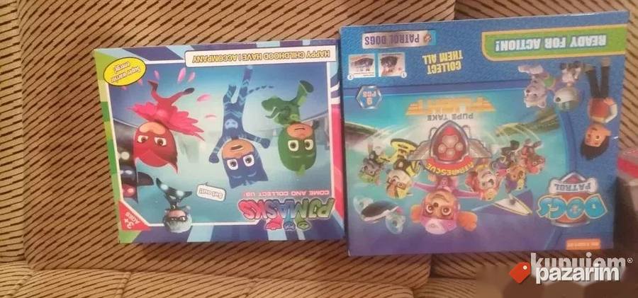 Setovi Paw Patrol i PJMask Novo 2