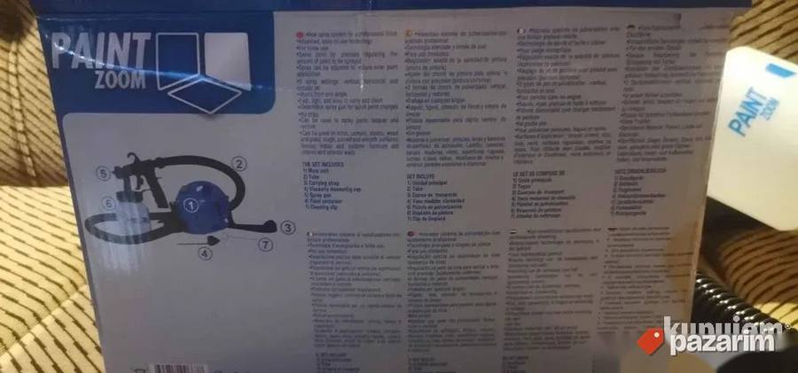 Kompresor za Farbanje Krecenje Paint Zoom 7