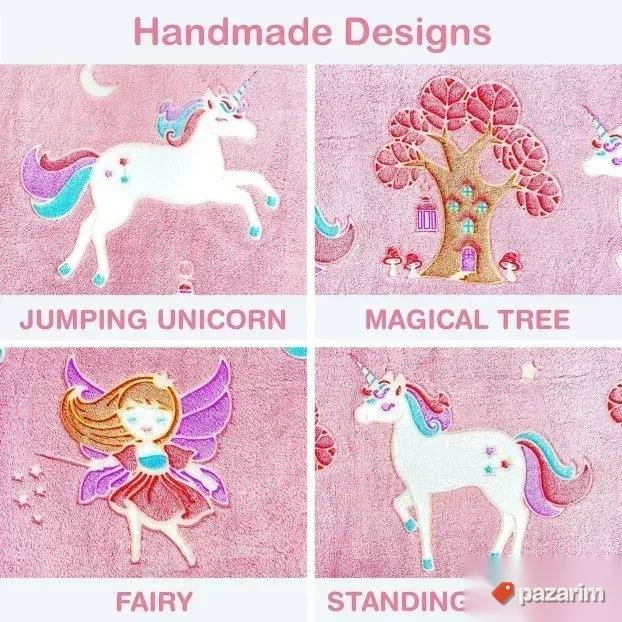 Svetlece Cebe 150x200 cm Zvoncica Unicorn i Magicno Drvo 2