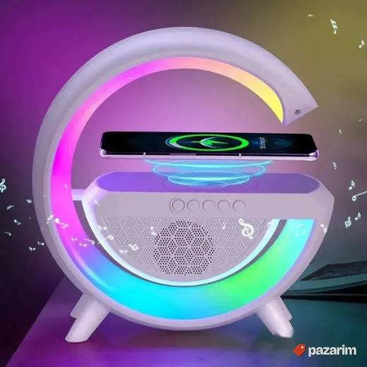 3 u 1 Pametna RGB Lampa G Lampa Zvucnik i Punjac NOVA