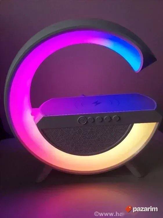 3 u 1 Pametna RGB Lampa G Lampa Zvucnik i Punjac NOVA 7