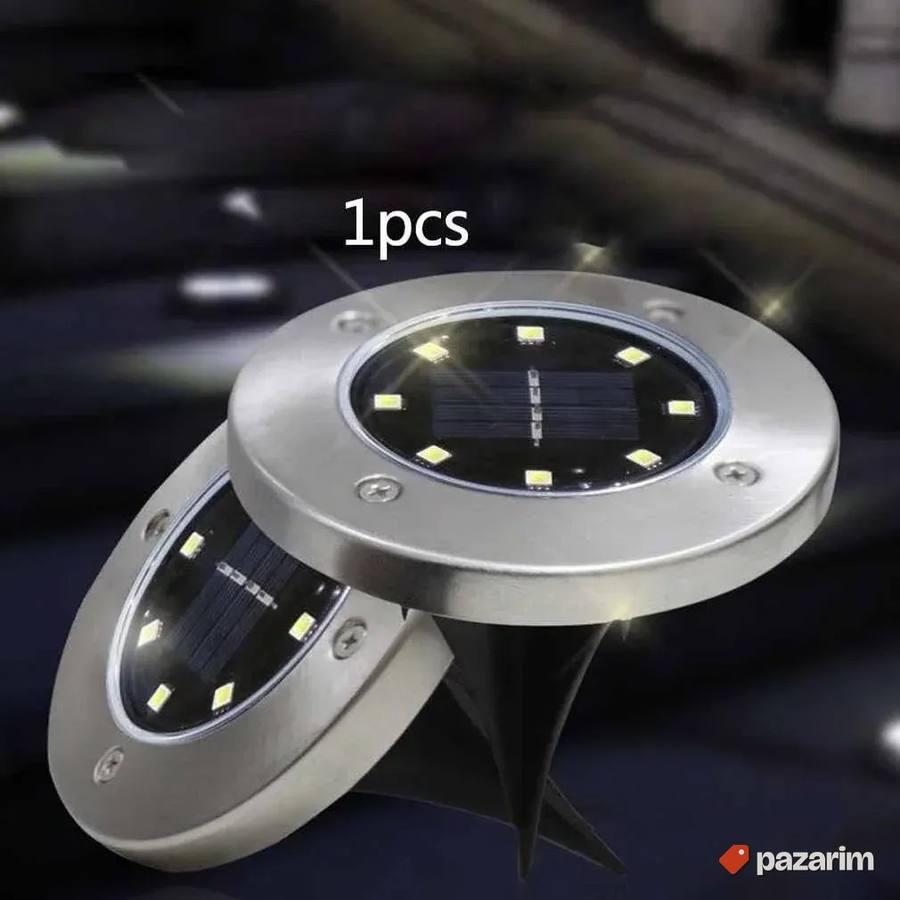 Disk Lampe Solarne Lampe LED za Bastu, Terasu, Saksiju 7