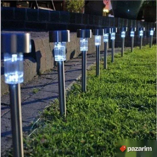 10 Kom. NOVE Inox Lampe Solarne Lampe od Nerdjajuceg Celika 1