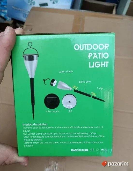 10 Kom. NOVE Inox Lampe Solarne Lampe od Nerdjajuceg Celika 7