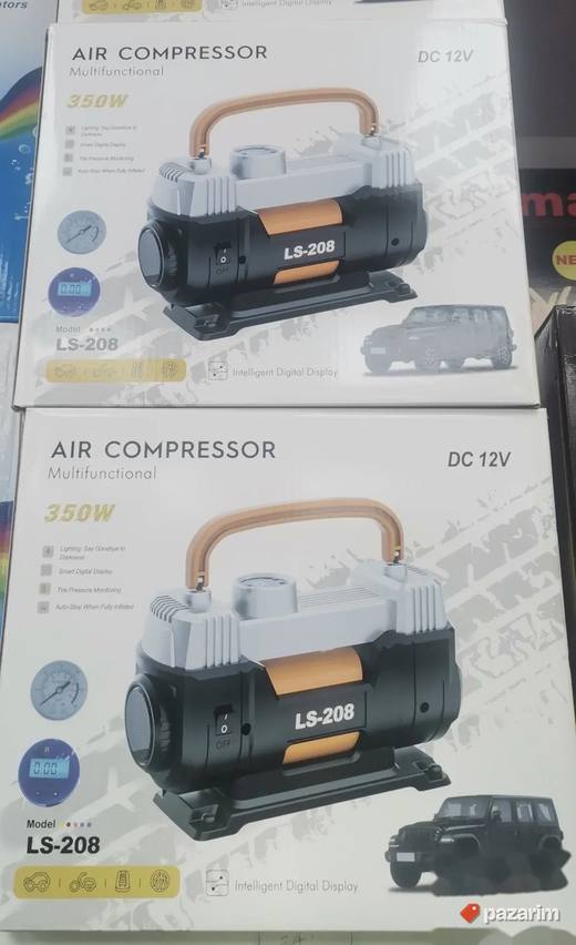 Kompresor Za Pumpanje Guma 12V 350wNovo