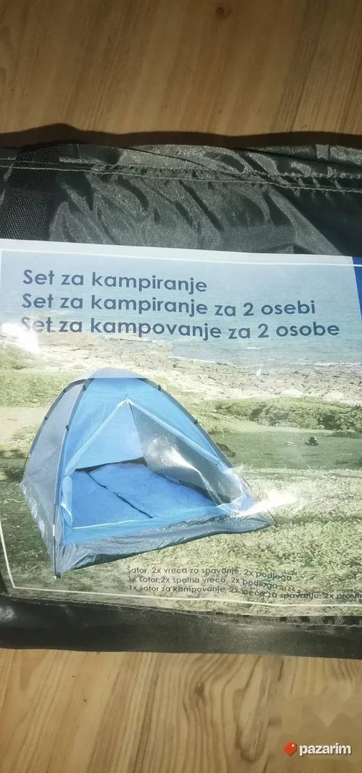 Oprema Za Kampovanje Komplet Za 2 Osobe Novo Akcija
