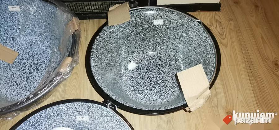 Kotlici Tronozci Emajlirani 10-20l Novo Akcija 3