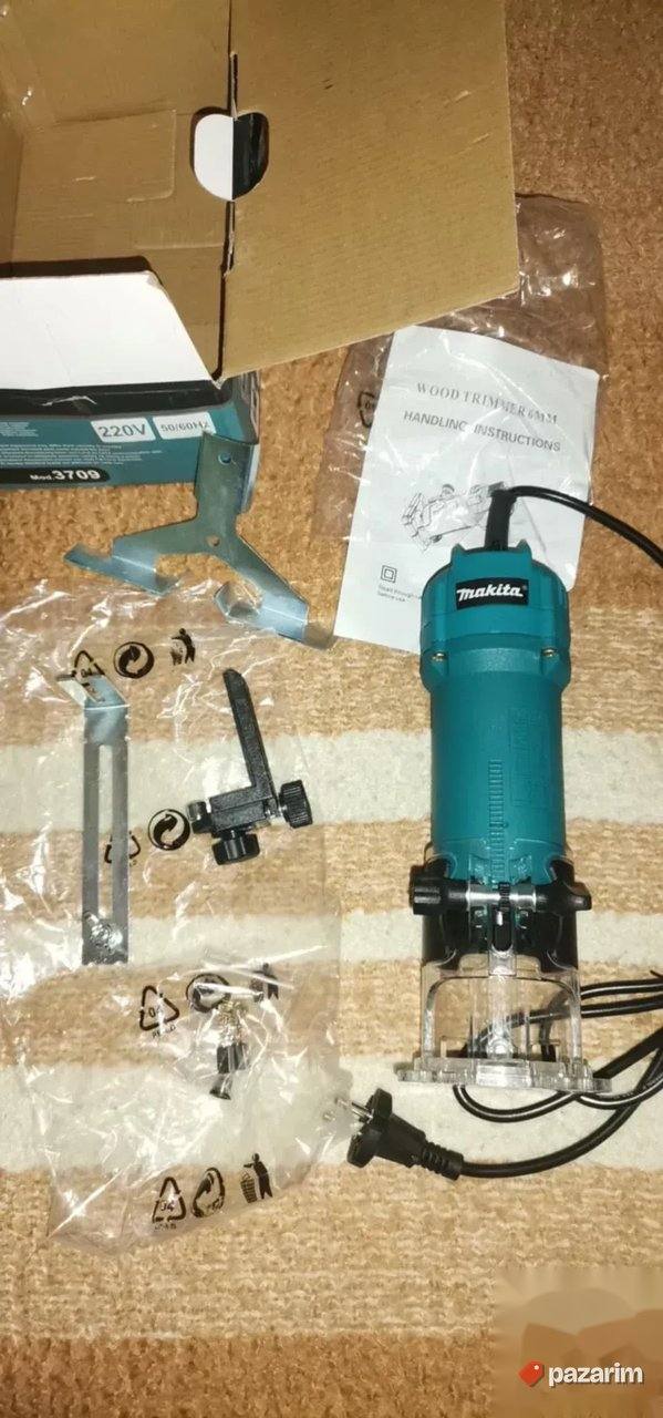 Oberfrejzer Makita 6 i 6.35mm Set Glodala Cirkulari Novo 2