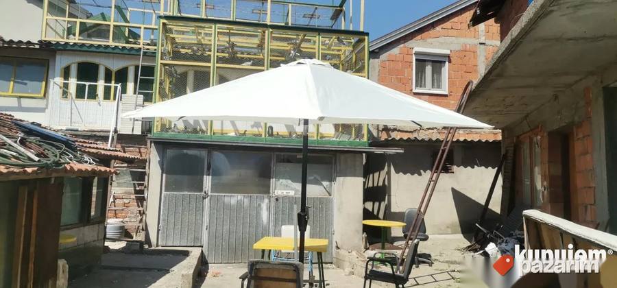 Suncobran Precnik 300cm Top Kvalitet Lezaljke Ljuljaske Stol 3